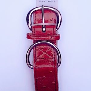 Petmate leather Collar Dog